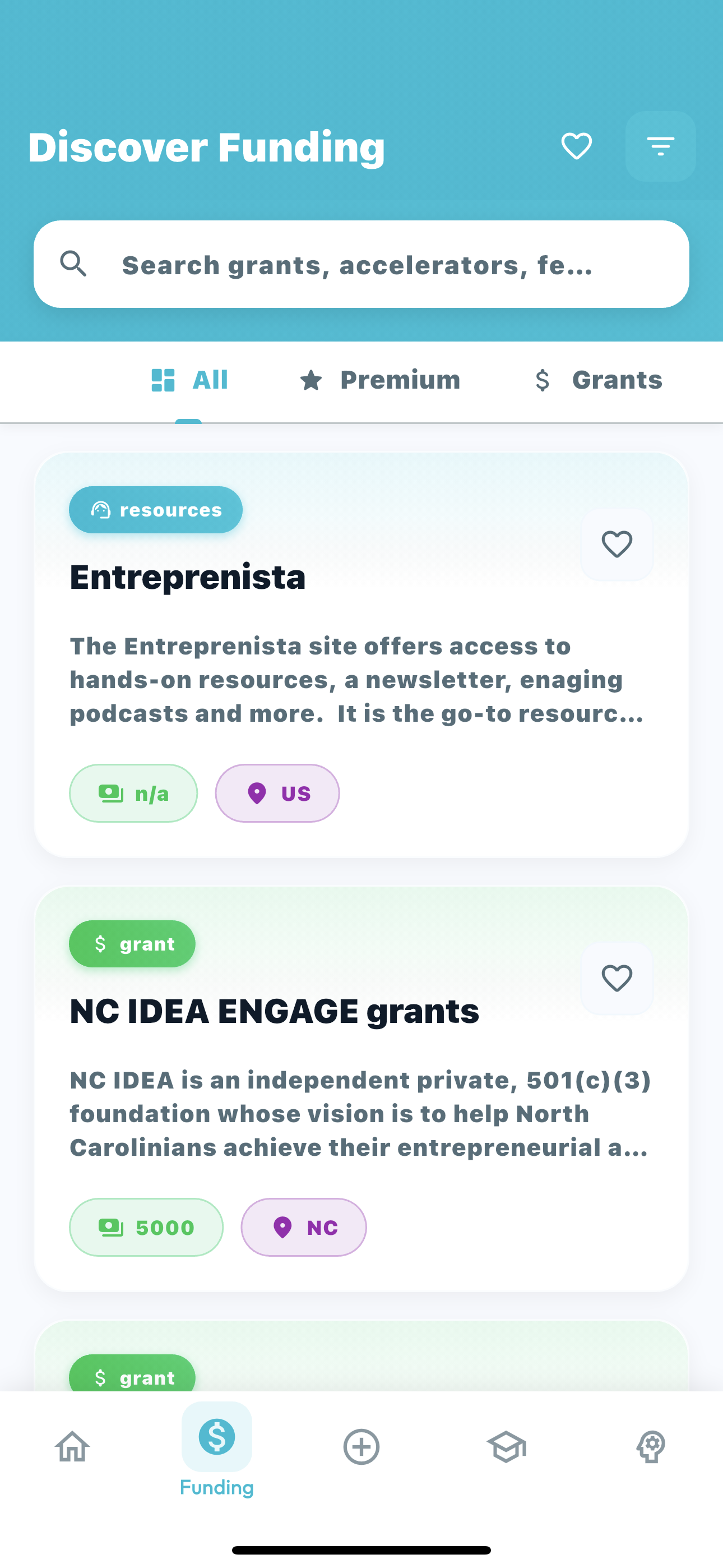 Funding Opportunities Platform